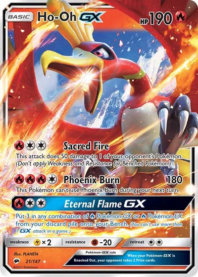 Ho-oh, Burning Shadows