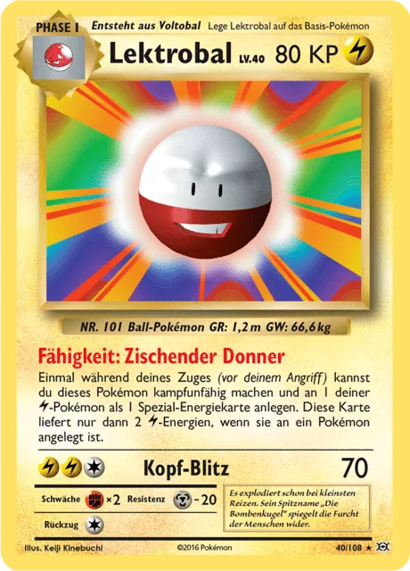 Electrode, Base Set (1st Edition & Shadowless)