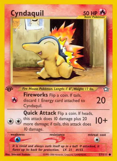 Cyndaquil (57), Neo Genesis