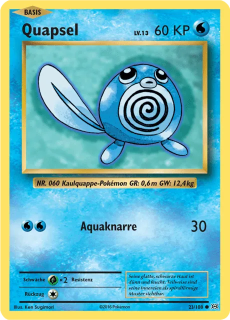 Poliwag, Base Set (1st Edition & Shadowless)