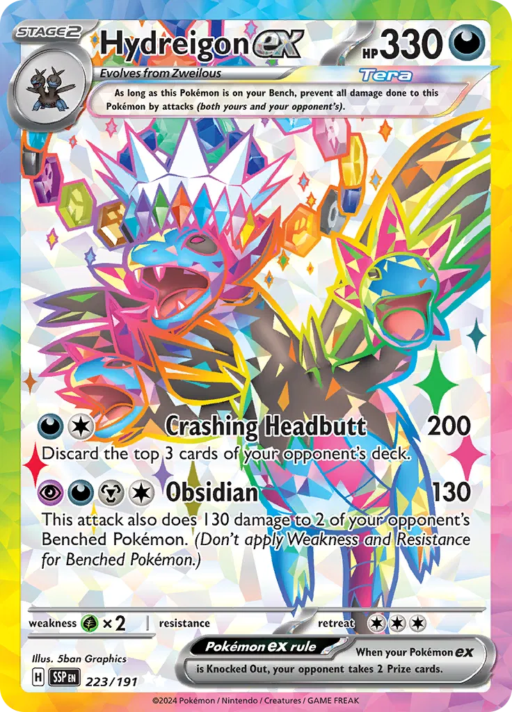 Hydreigon ex, Surging Sparks