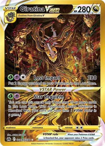 Giratina VSTAR (Secret), Crown Zenith: Galarian Gallery