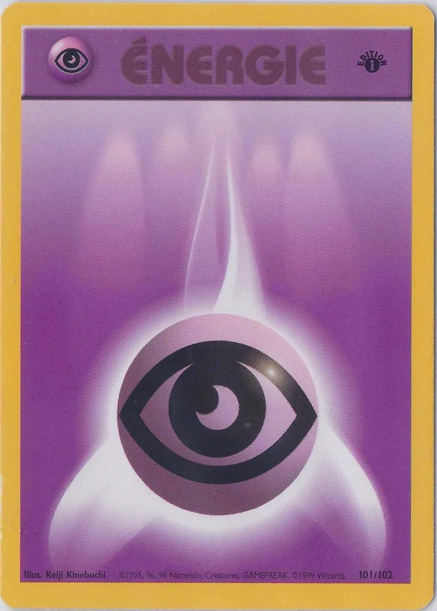 Psychic Energy, Base Set (1st Edition & Shadowless)