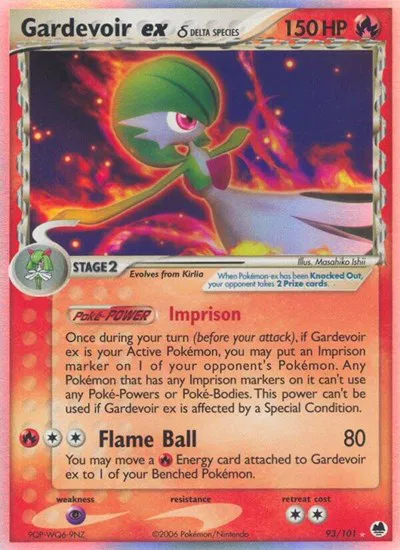 Gardevoir ex (Delta Species), EX Dragon Frontiers