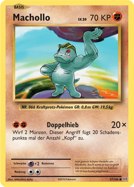 Machop, Base Set (1st Edition & Shadowless)