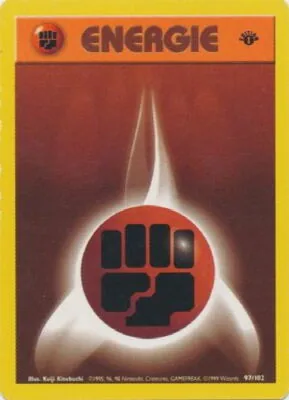 Fighting Energy, Base Set (1st Edition & Shadowless)