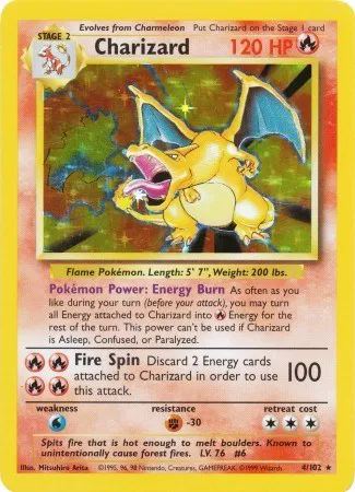 Charizard, Base Set (Unlimited)