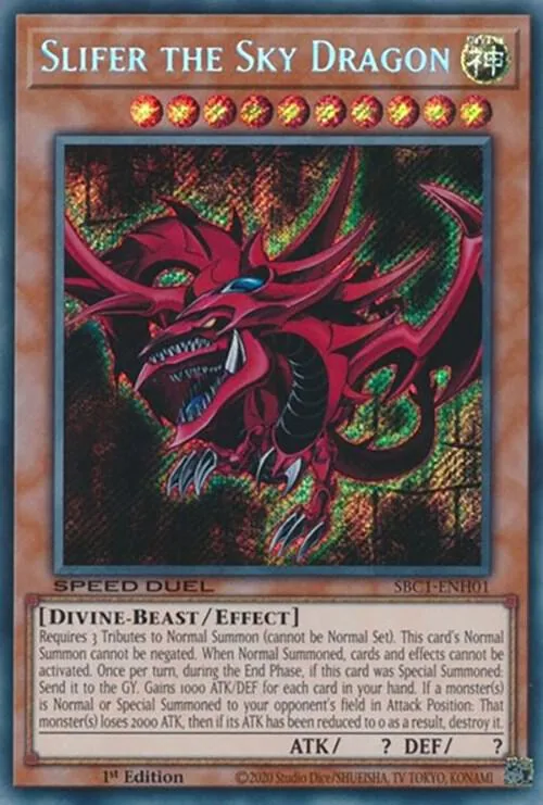 Slifer the Sky Dragon, Yu-Gi-Oh! The Movie Ani-Manga Promo
