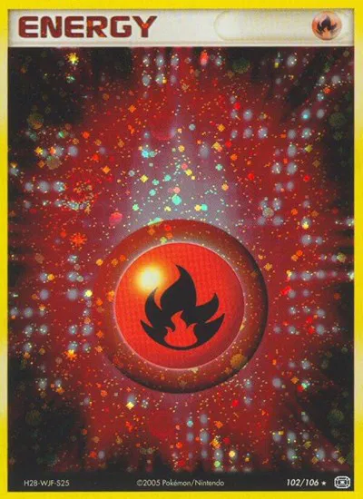 Fire Energy, EX Emerald