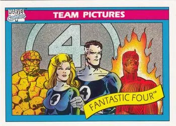 Fantastic Four, 1990 Impel Marvel Universe Series I