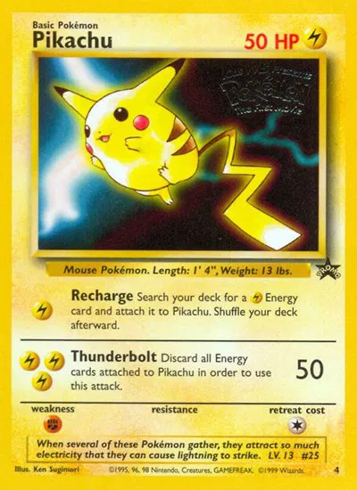 Pikachu (Movie Promo), WoTC Promo