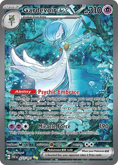 Gardevoir ex, Paldean Fates