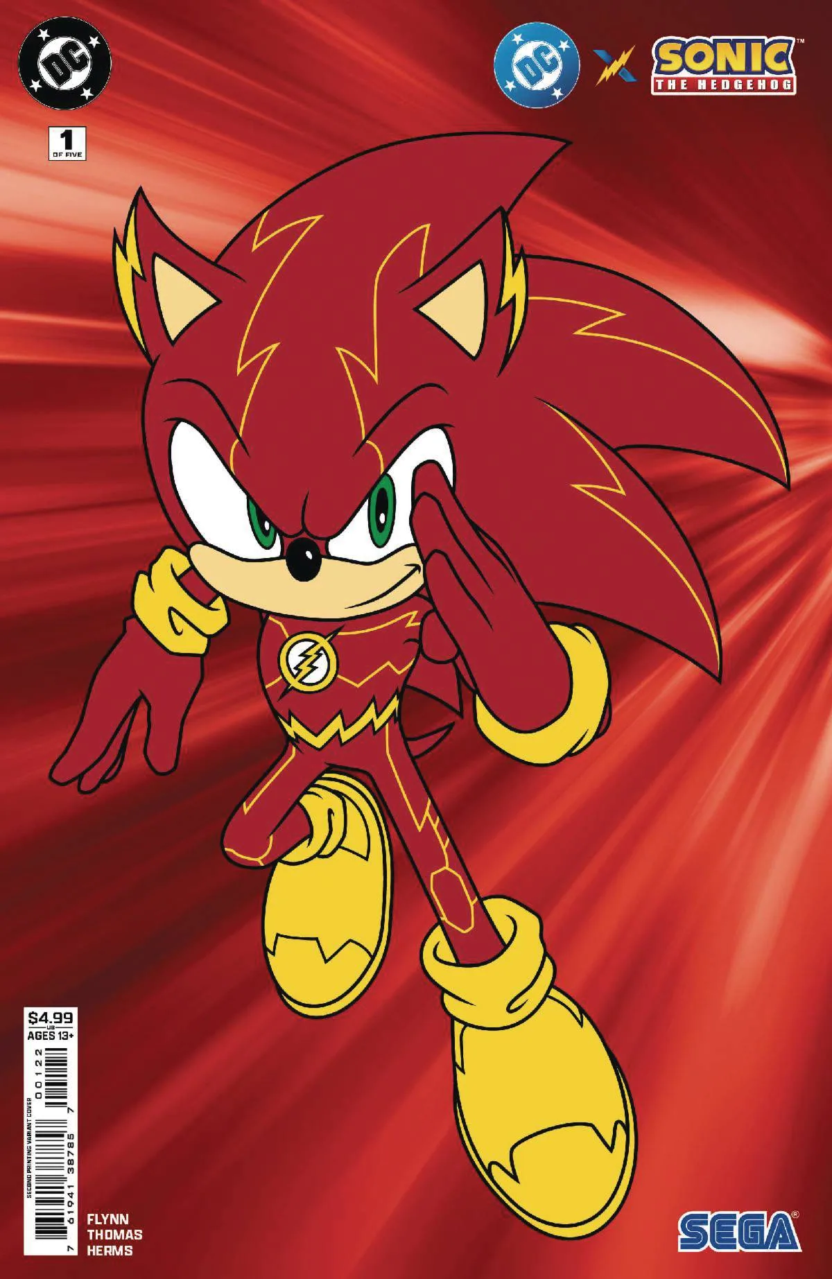 DC x Sonic the Hedgehog, DC Comics · 2025
